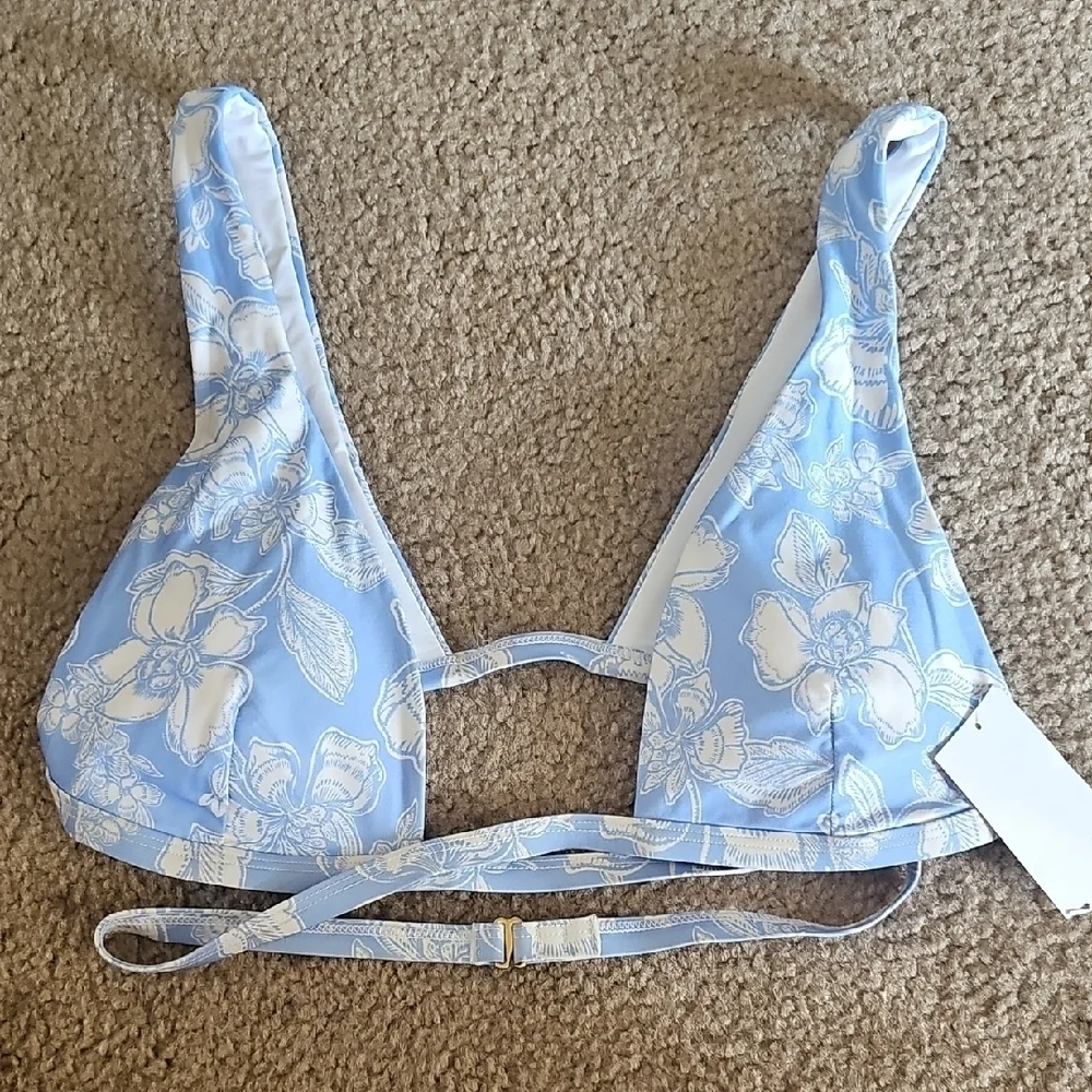 L*Space Avery Bali Blooms Bikini Top Size Large
